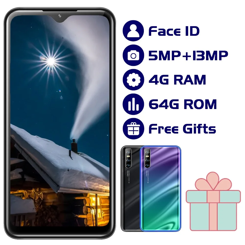 Mate 30 Pro, 4 Гб ОЗУ, 64 Гб ПЗУ, смартфоны, 6,26 дюйма, с экраном капли воды, мобильные телефоны на Android, 13 МП, с функцией распознавания лица, разблокированный сотовый телефон