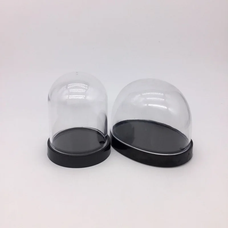 

1 шт. прозрачная пластиковая банка для колокольчиков для DIY кукольного домика микро Ландшафтные украшения реквизит для съемки Декор