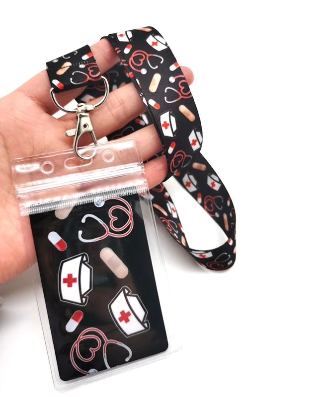 1 шт. медсестра вырез под названием держатель для карт идентификационные значка с