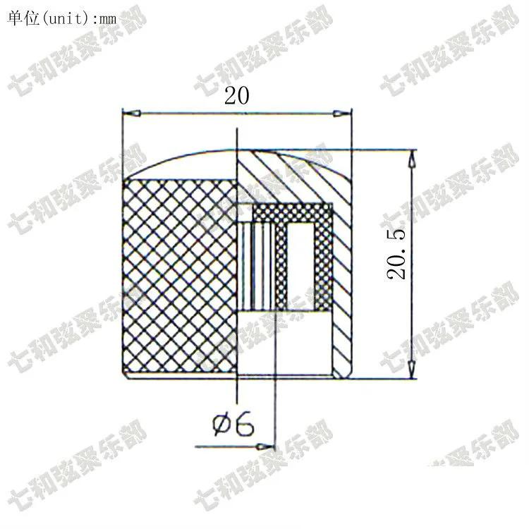 

8 Pcs Chrome Metal Dome Tone Tunning Knobs Volume Control Buttons for Electric Guitar Bass.Diameter 20mm (TXND-CR-8)