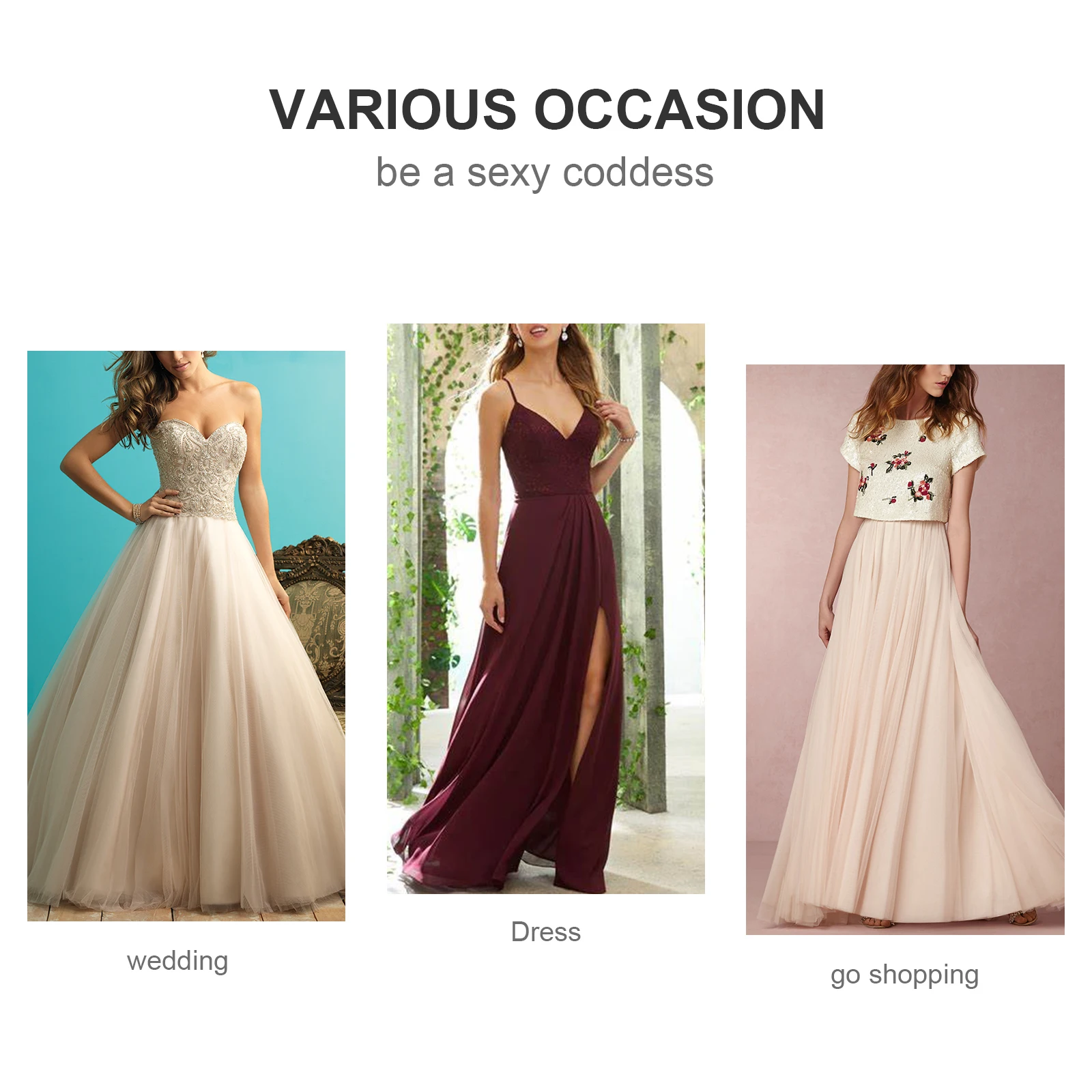 Новинка женские свадебные платья антибликовый силиконовый бюстгальтер без