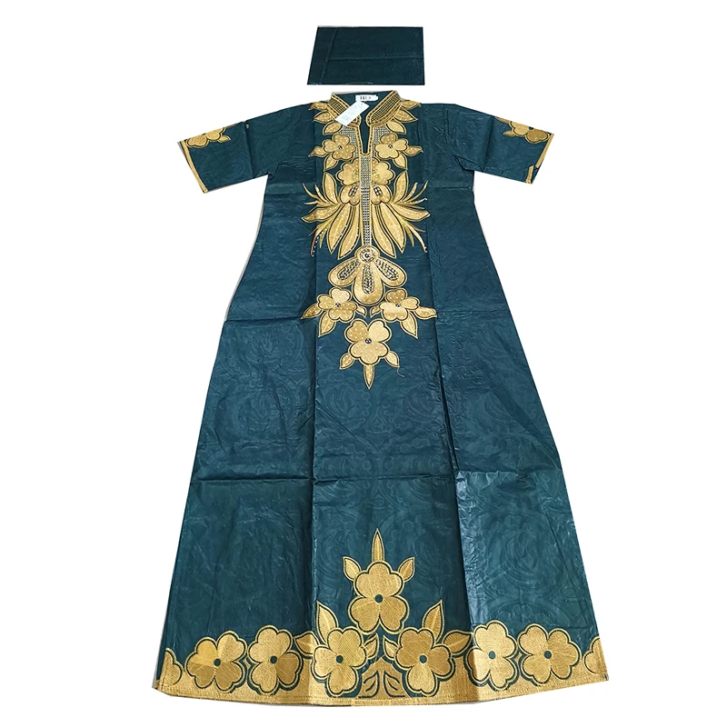 MD Африканское традиционное платье для женщин африканские платья с принтом bazin riche