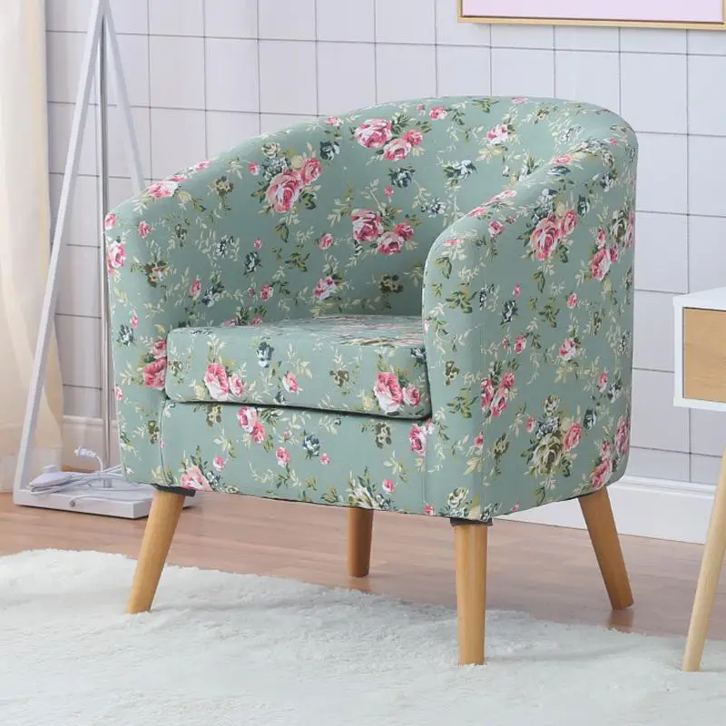 Diyou ткань одиночный диван для отдыха балкон маленький кожа гостиная домашняя