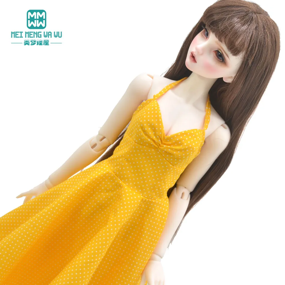 

Кукольная одежда BJD 58-60 см 1/3 BJD DD SD DDL, аксессуары для кукол, модная большая юбка в горошек, модельные туфли