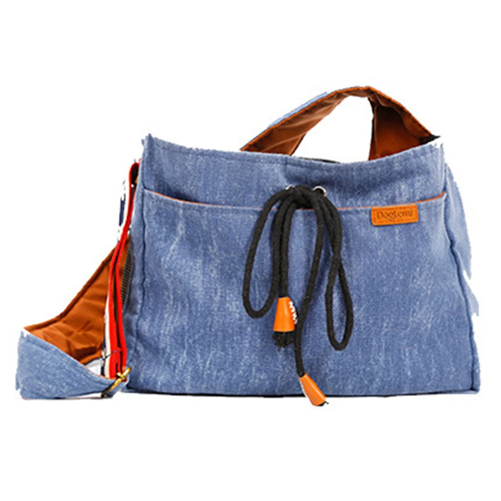 Дорожная сумка для переноски маленьких собак слинг плечевой ремень