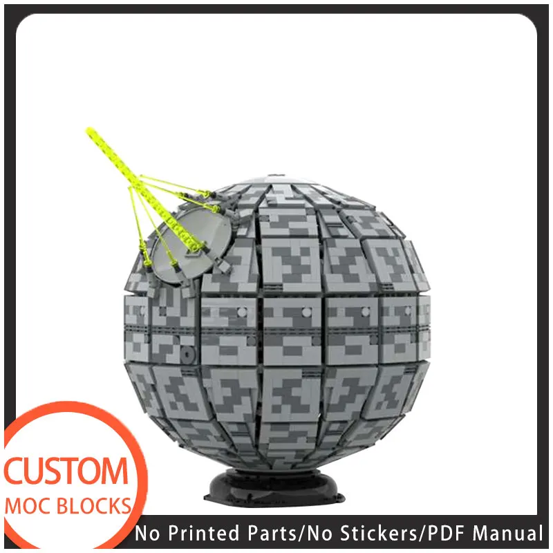 

2683PCS Star Series Wars Death Moc Star UCS Moc Model Building Block Bricks Diy Toys For Kids Children Creative Anime Gifts