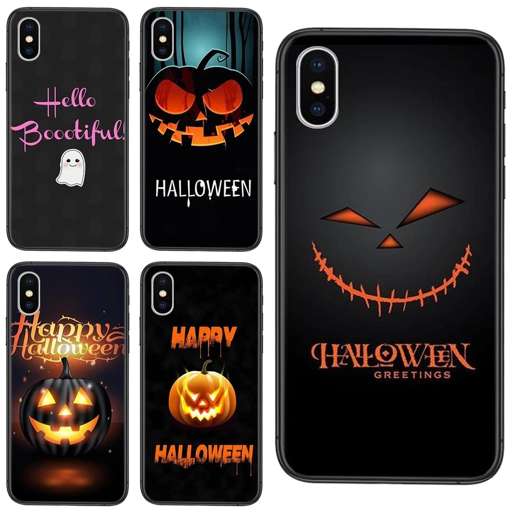 Дешевый детский для Huawei P50 P40 P30 Lite P Smart Z 2019 2020 2021 с головой тыквы на Хэллоуин чехол
