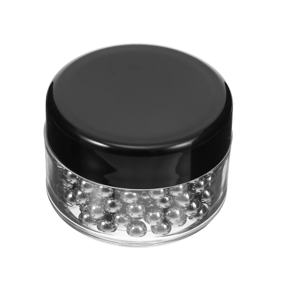 

300Pcs Glass Decanter Cleaning Pellets Glassware Cleaning Beads (Silver)