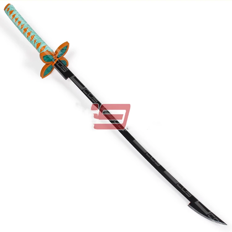 Demon Slayer: Kimetsu no Yaiba Shinobu Кочо меч Косплей Реквизит с ножнами для комплекта Хэллоуин