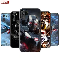 marvel avengers for xiaomi redmi note 10s 10 9t 9s 9 8t 8 7s 7 6 5a 5 pro max soft black phone case