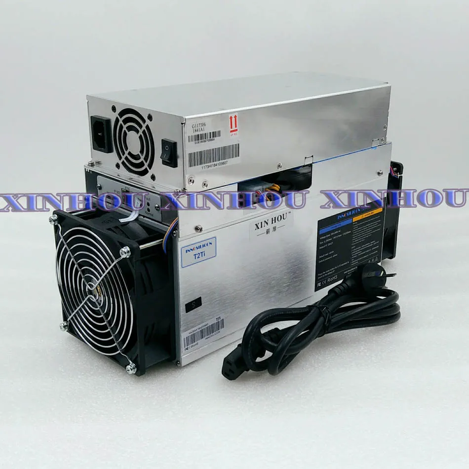 Б/у Майнер биткоинов Asic Innosilicon T2T 25T BTC BCH лучше чем Ebit E12 E10.3 E9i antminer S9 S9K S9SE T9 + S11 T15