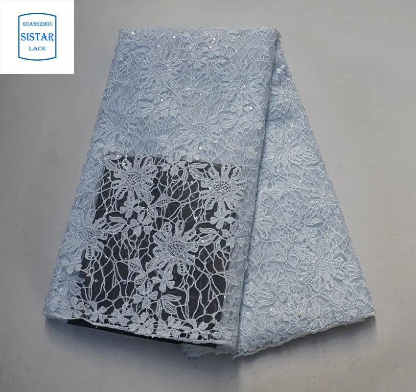 Top Class Neat embroidery guipure lace soft African cord fabric Nigerian Ghana Dubai celebration hollow out with sequins | Дом и сад