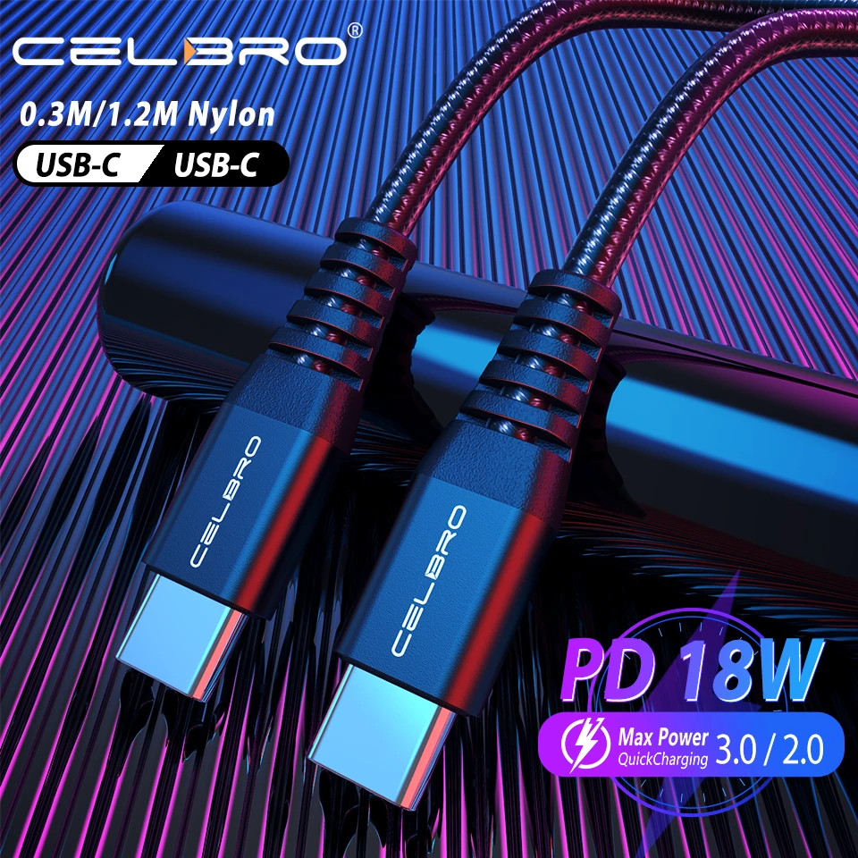 60 Вт PD QC 4 0 Type C к USB кабель для Samsung S10 S20 Xiaomi Mi Быстрая зарядка зарядное устройство