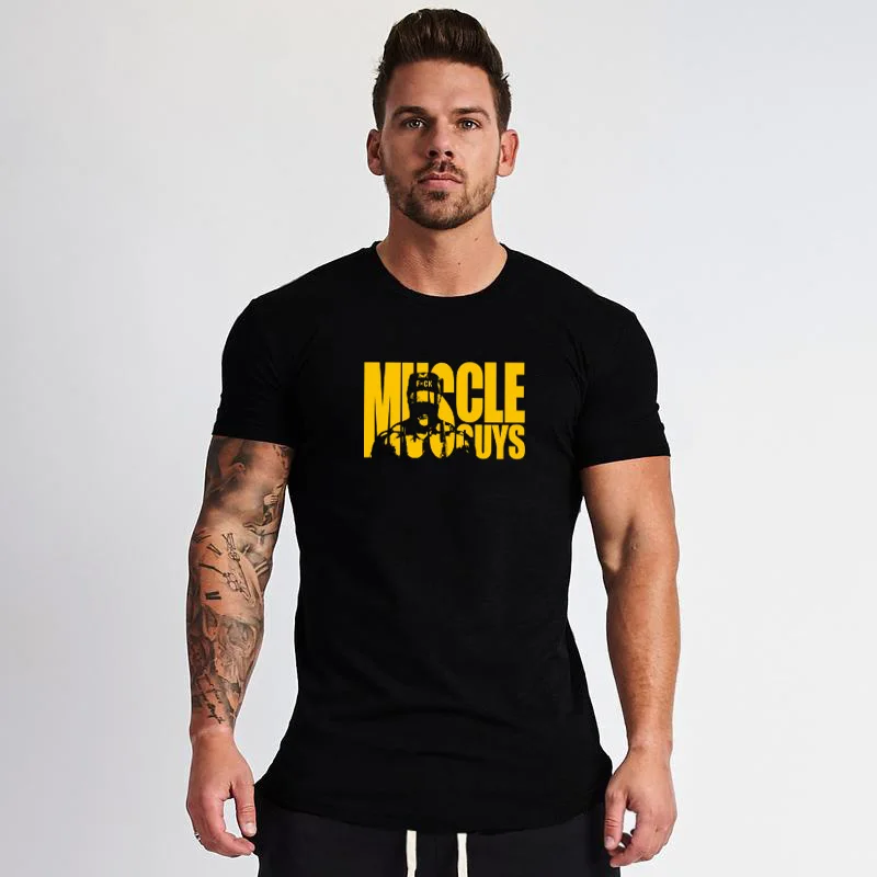 

New Cotton Mens Shirts Clothing Trend Casual T Shirts Breathable Mens Short Men Cool Tee Shirt Tops Short Sleeve Fitness Tshirt