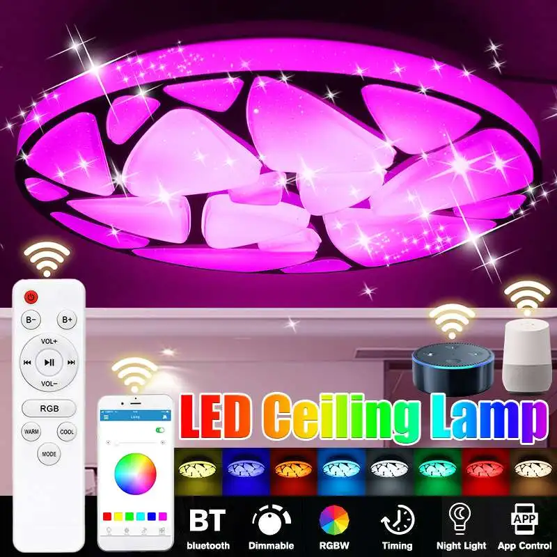 

Светодиодный потолочный светильник с Wi-Fi, 300 Вт