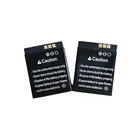 Батарея для умных часов LQ-S1, 2 шт., Аккумулятор для DZ09 W8 A1 T8 X6 QW09 V8 X6 DJ-09 LQ-S1 3,7 В 380 мАч Li-po аккумуляторные батареи