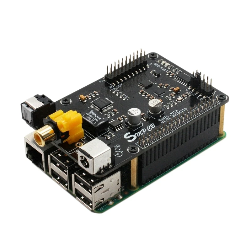 Для Raspberry Pi Ak4118 коаксиальный I2S оптический цифровой интерфейс для Dsd Dac звуковой
