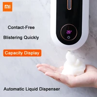 450ml touchless automatic sensor foam soap dispenser hand sanitizer liquid fast foaming wall mounted bathroom accessories
