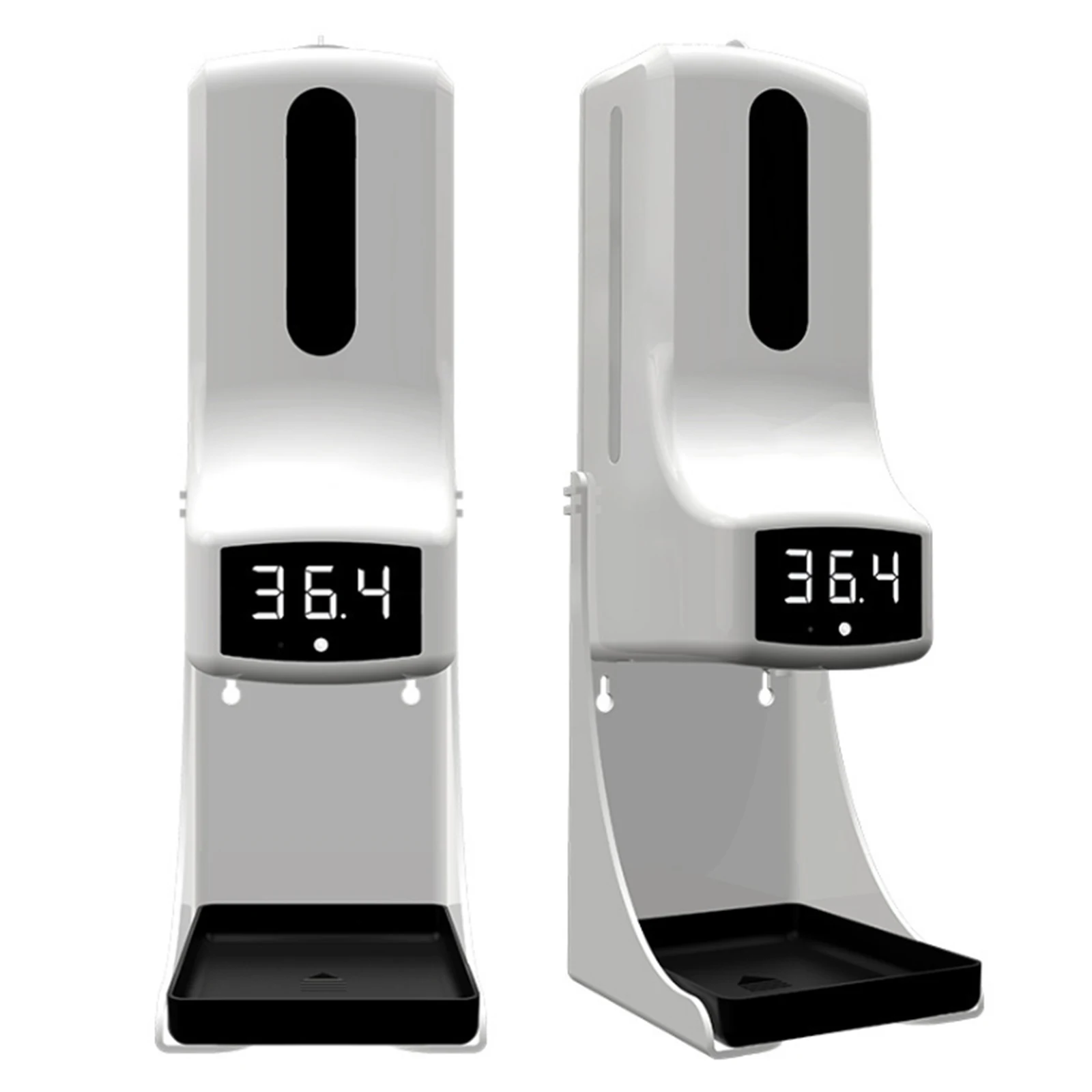 

Wall-Mounted Thermometer With Soap Dispenser Suitable For Use In Offices,home Schools And Communities