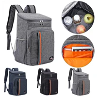 portable camping thermal bag lunch bags for women waterproof thickened oxford cloth office cooler lunchbox camping backpack