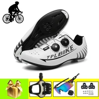 cycling sneakers men women sapatilha ciclismo self locking non slip outdoor sport riding bicycle sneakers add pedals sunglasses