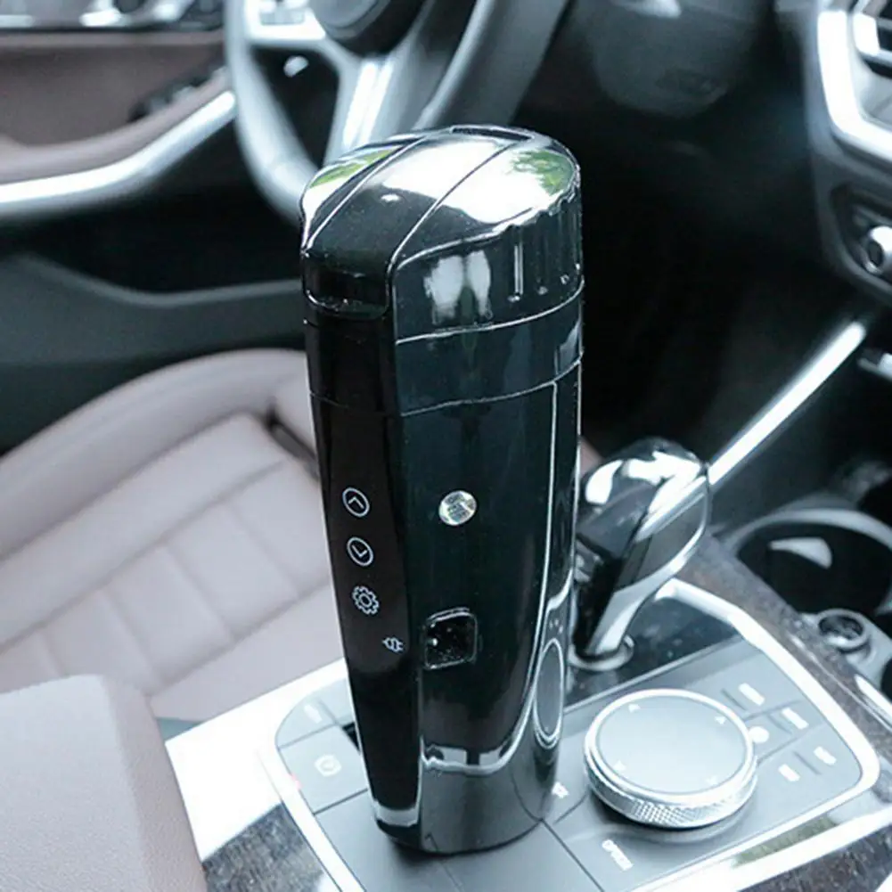 E-ACE 12 В портативная Автомобильная нагревательная чашка 400 мл сенсорный экран из