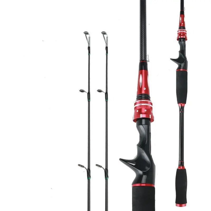 2 наконечника телескопическая карбоновая спиннинговая Удочка M/ML power casing Rod Canne spinng Leurre спиннинговая удочка для рыбалки 1,8 м/2,1 М