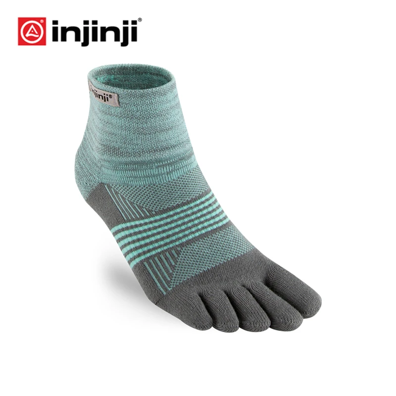 Injinji женские короткие носки для бега быстросохнущие дышащие спортивные COOLMAX
