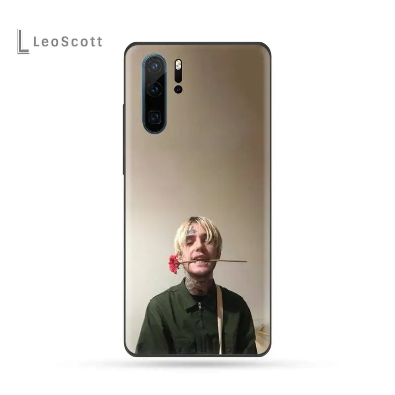 Lil Peep США певец Густав Орр черный чехол для телефона Huawei P9 P10 P20 P30 Pro Lite smart Mate 10 20 Y5 Y6