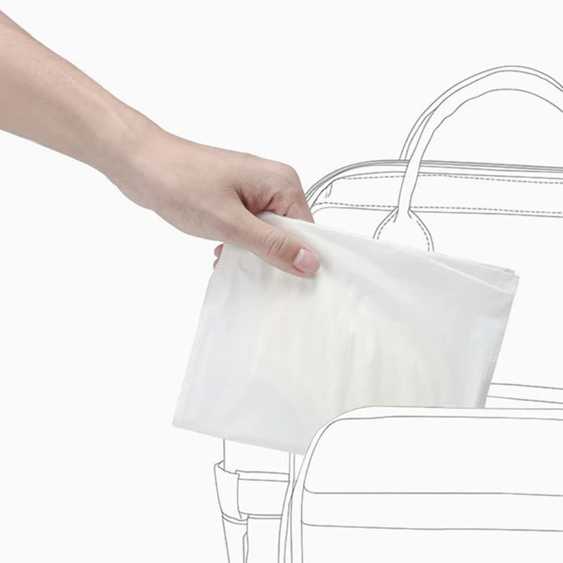 

J2FF 30 Pcs Disposable Baby Bibs 360 Degree Rotation Feeding Apron Cotton Bandana Burp Cloth Newborn Infant Saliva Towel