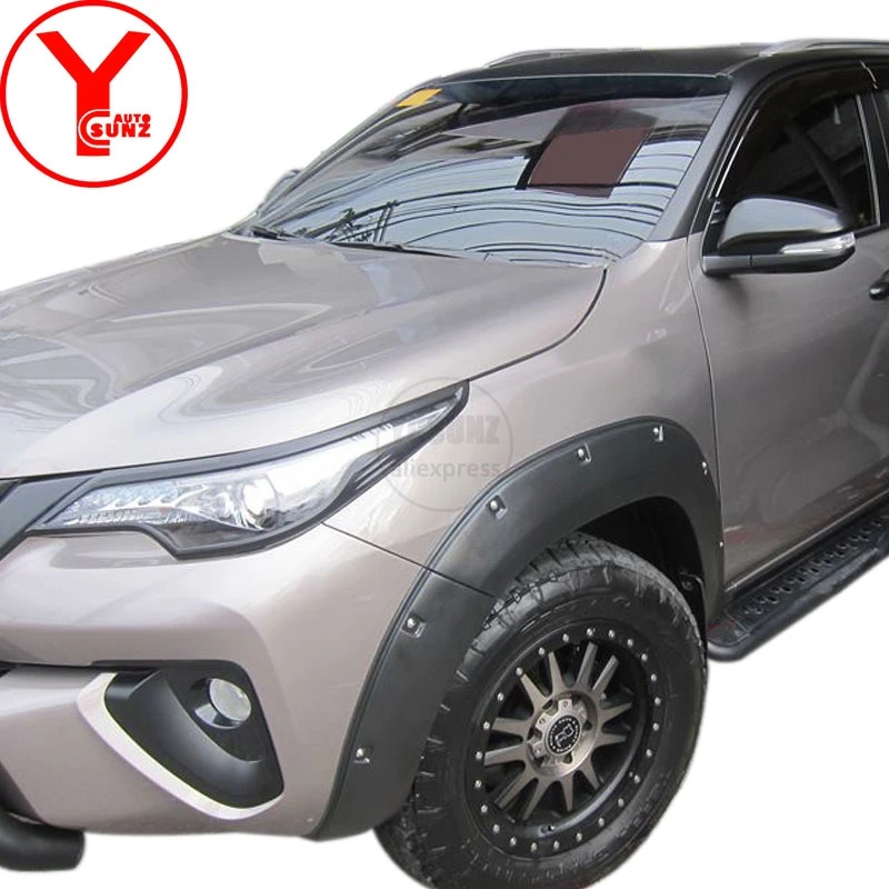 YCSUNZ матовые черные вспышки для крыльев автомобилей запчасти защиты от грязи