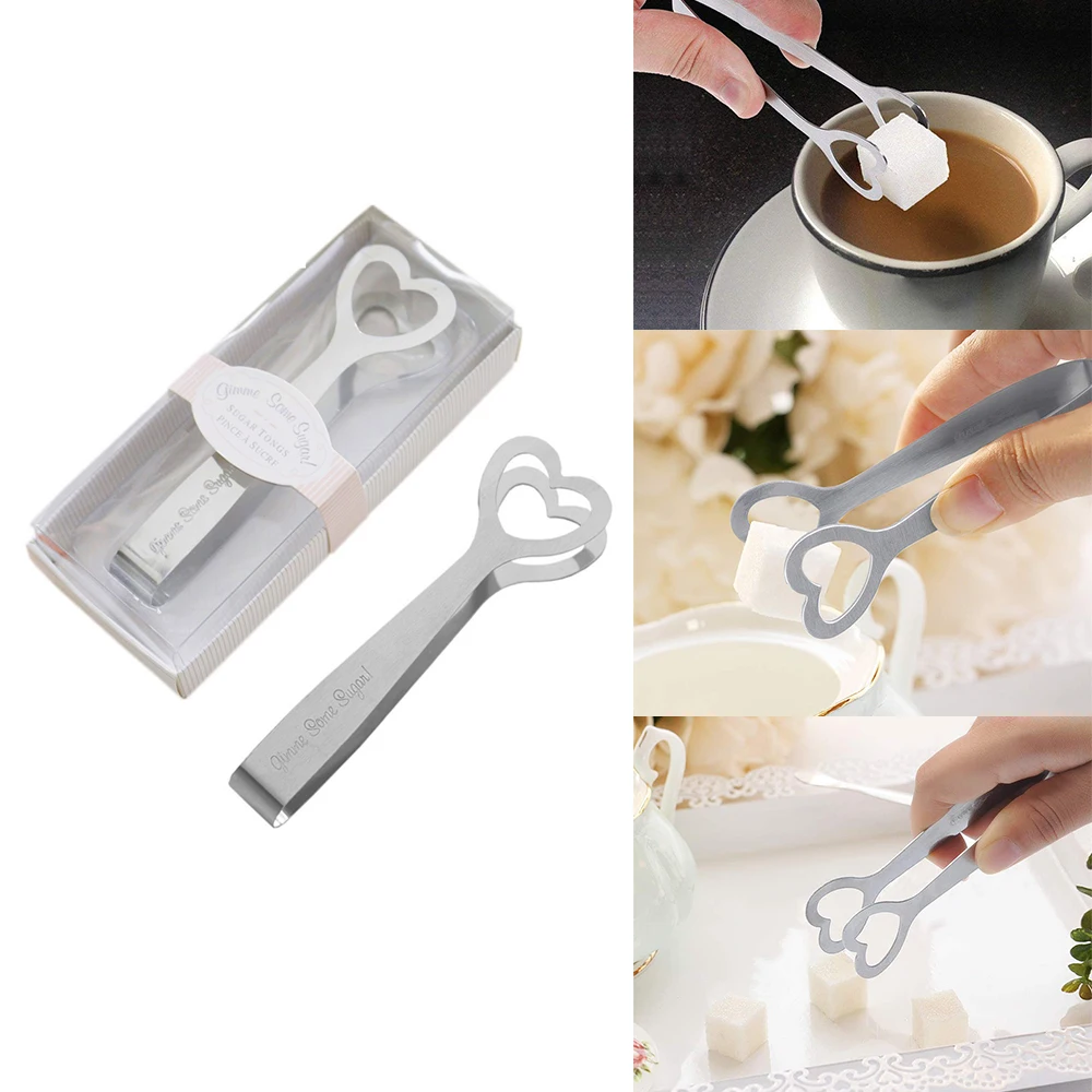 10pcs Kitchen Tools Food Wedding Party Stainless Steel Heart-Shaped Clip Support Folder Sugar Sorbet Gift Cafeteria | Дом и сад