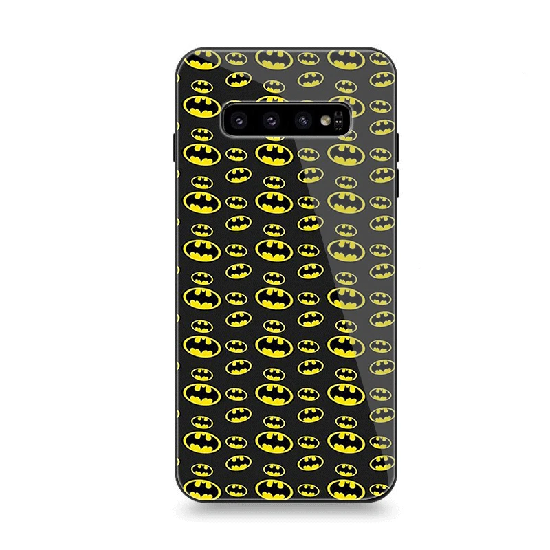 Чехол для телефона Стекло samsung A10 A20 A30 A40 A50 A60 A70 S7 край S8 S9 S10 плюс классный Marvel
