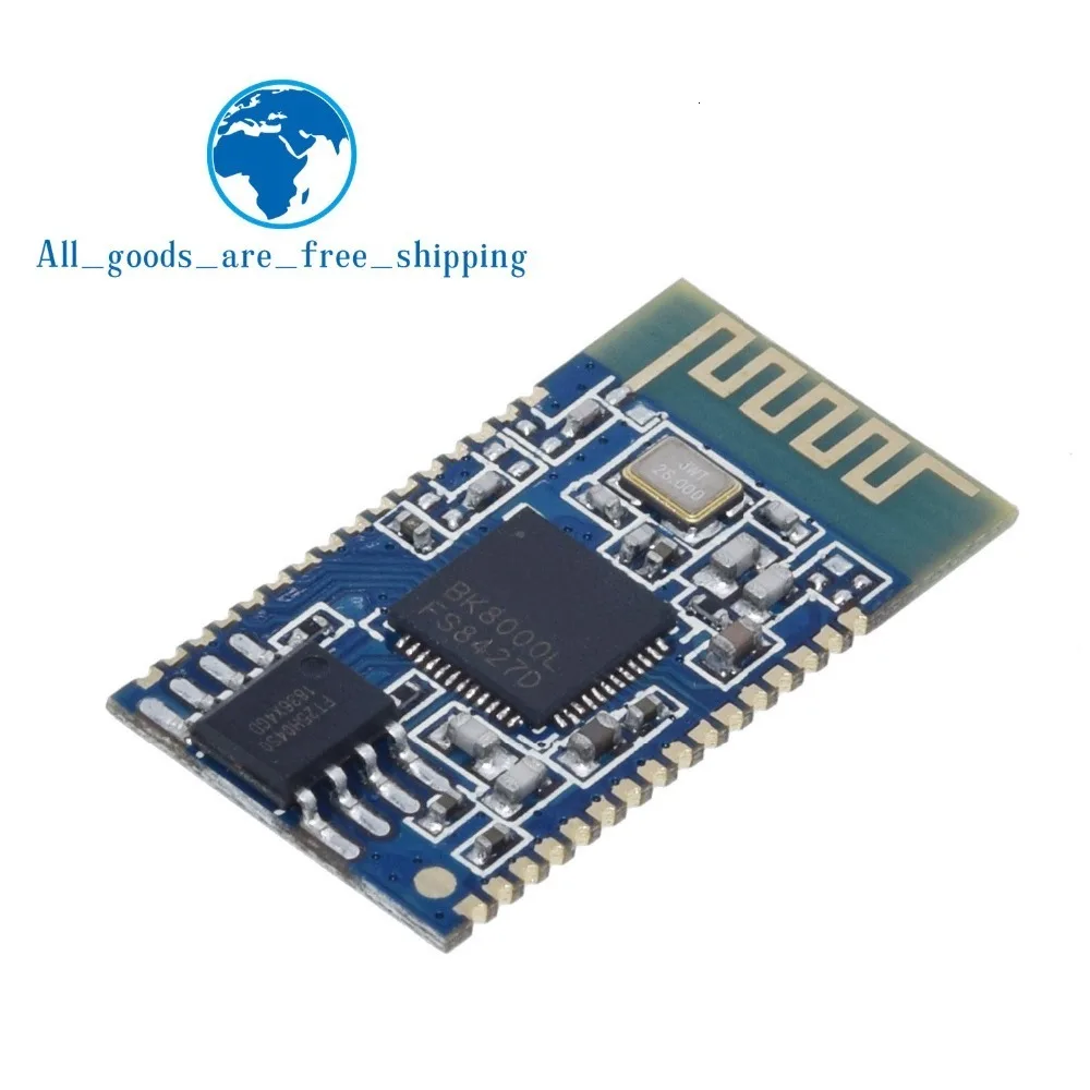 TZT Bluetooth стерео аудио модуль передачи BK8000L AT команды SPP Bluetooth динамик усилитель DIY