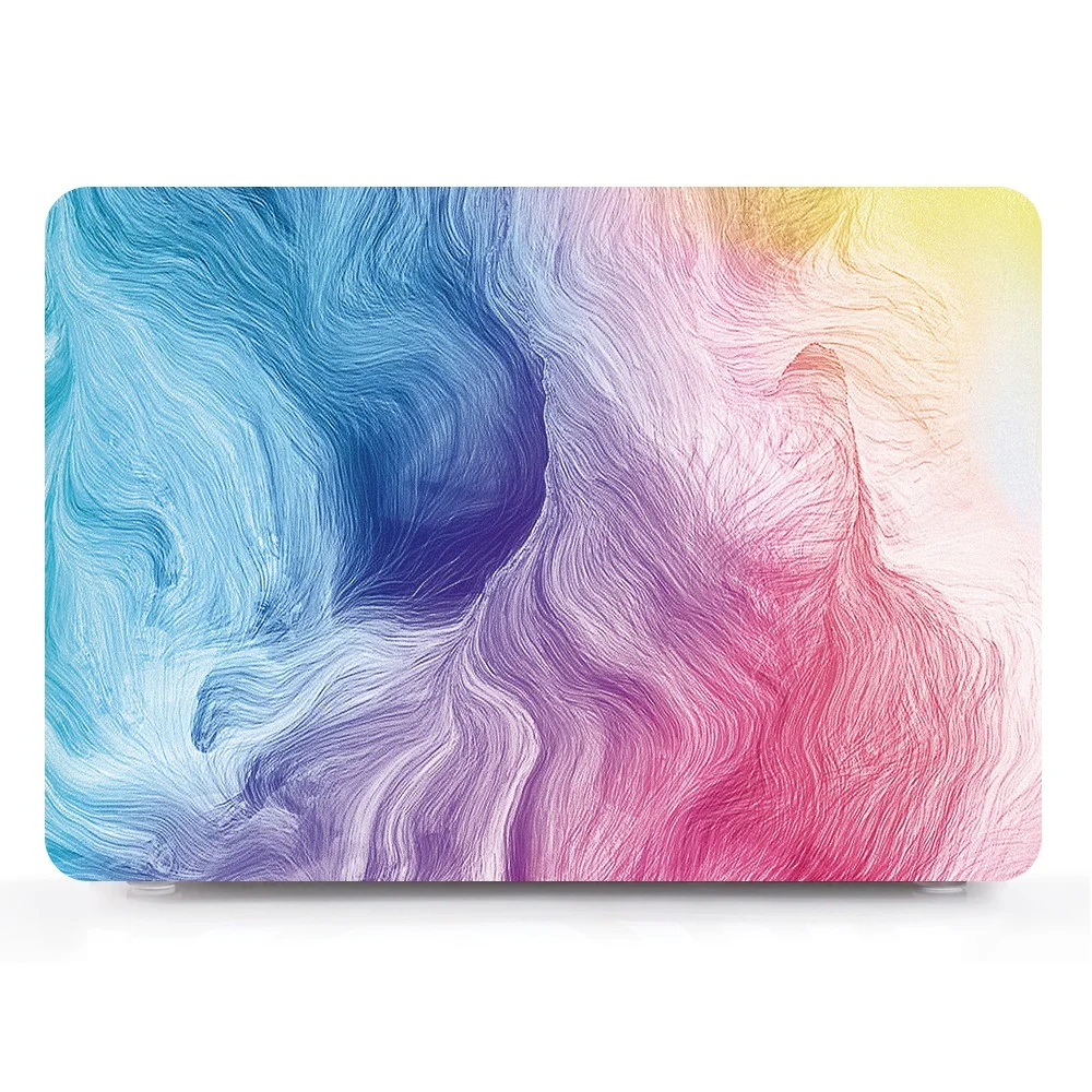 Для нового Pro 15 A1990 чехол для ноутбука + клавиатуры 11 12 13 16 дюймов Apple MacBook Air Retina Touch