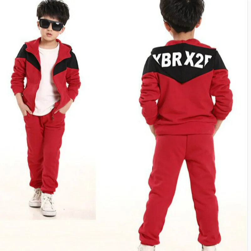 Спортивный костюм для мальчиков длинные штаны весна-осень |