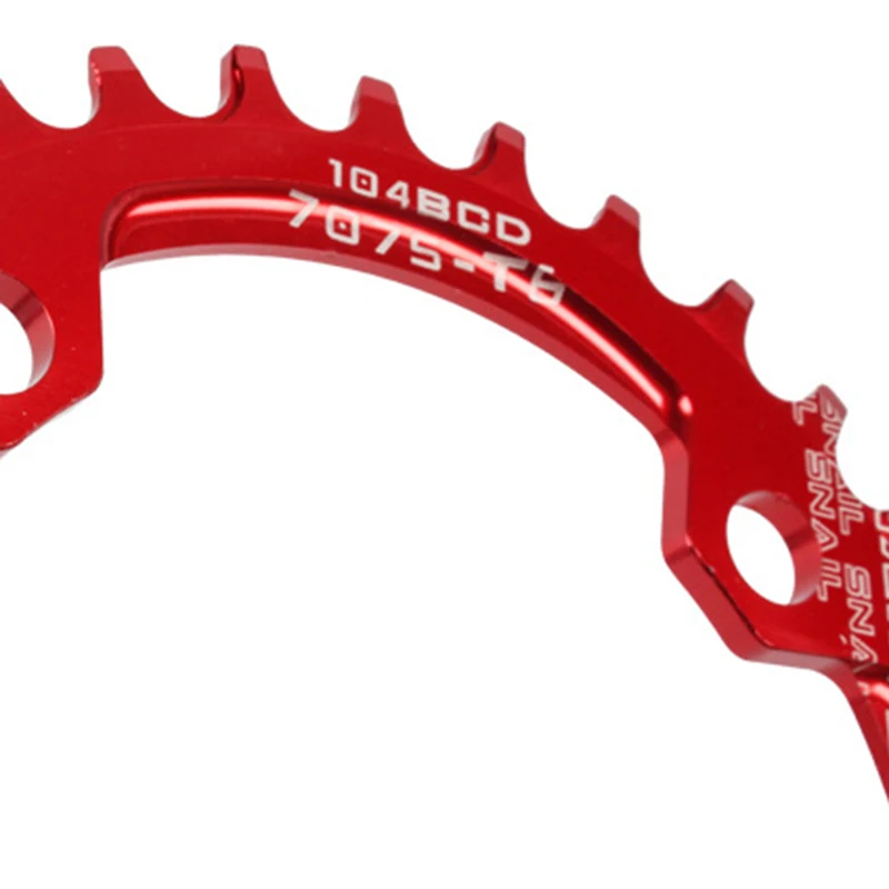 

32T/34T/36T/38T/40T/42T Chainring Positive and Negatives Tooth Plate Bicycle Disc 104BCD for Road Mountain Bikes B2Cshop