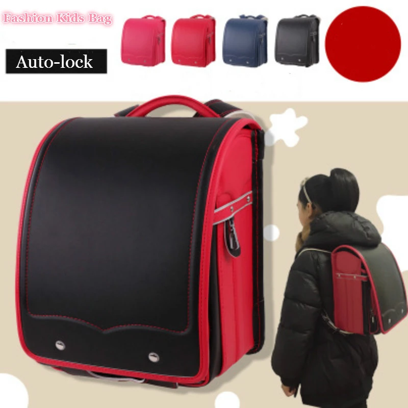 2019 новые сумки для начальной школы с автоматическим замком из искусственной кожи