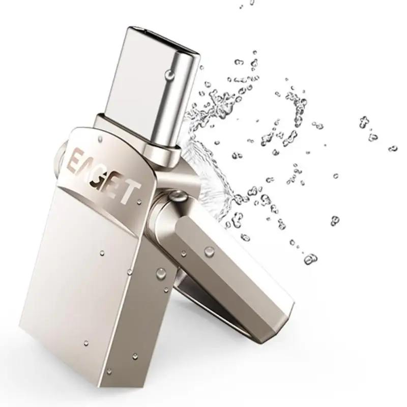 USB флеш накопитель EAGET CU20 32 ГБ 64 128 металлический 3 0 типа C OTG Type флэш для компьютера