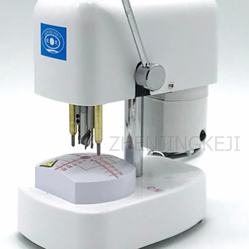 Формовочная машина для линз 220 В перфоратор отверстий в очках устройство