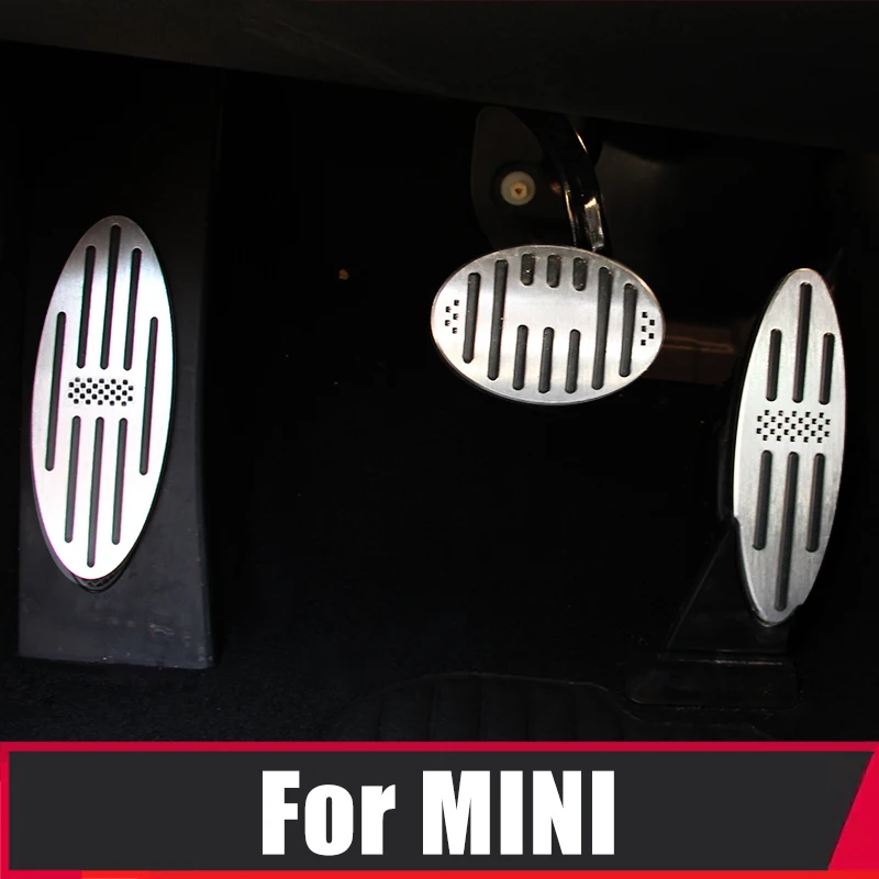 

Ножная педаль для автомобиля акселератора педаль тормоза крышка для MINI Cooper Countryman Clubman JCW S R56 R60 R61 F54 F55 F56 F60 аксессуары