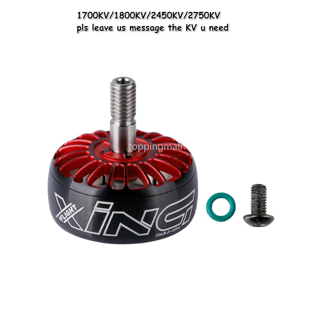 IFlight XING бесщеточный мотор ротора 1700KV 1800KV 2450KV 2750KV для 2206 2207 2208 2306 RC гоночный Дрон с видом от первого лица запасные части «сделай сам»