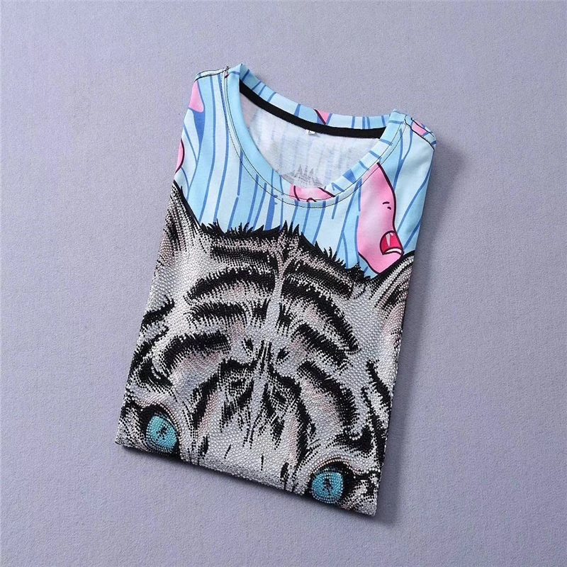 Футболка мужская с короткими рукавами приталенная дизайнерская рубашка принтом