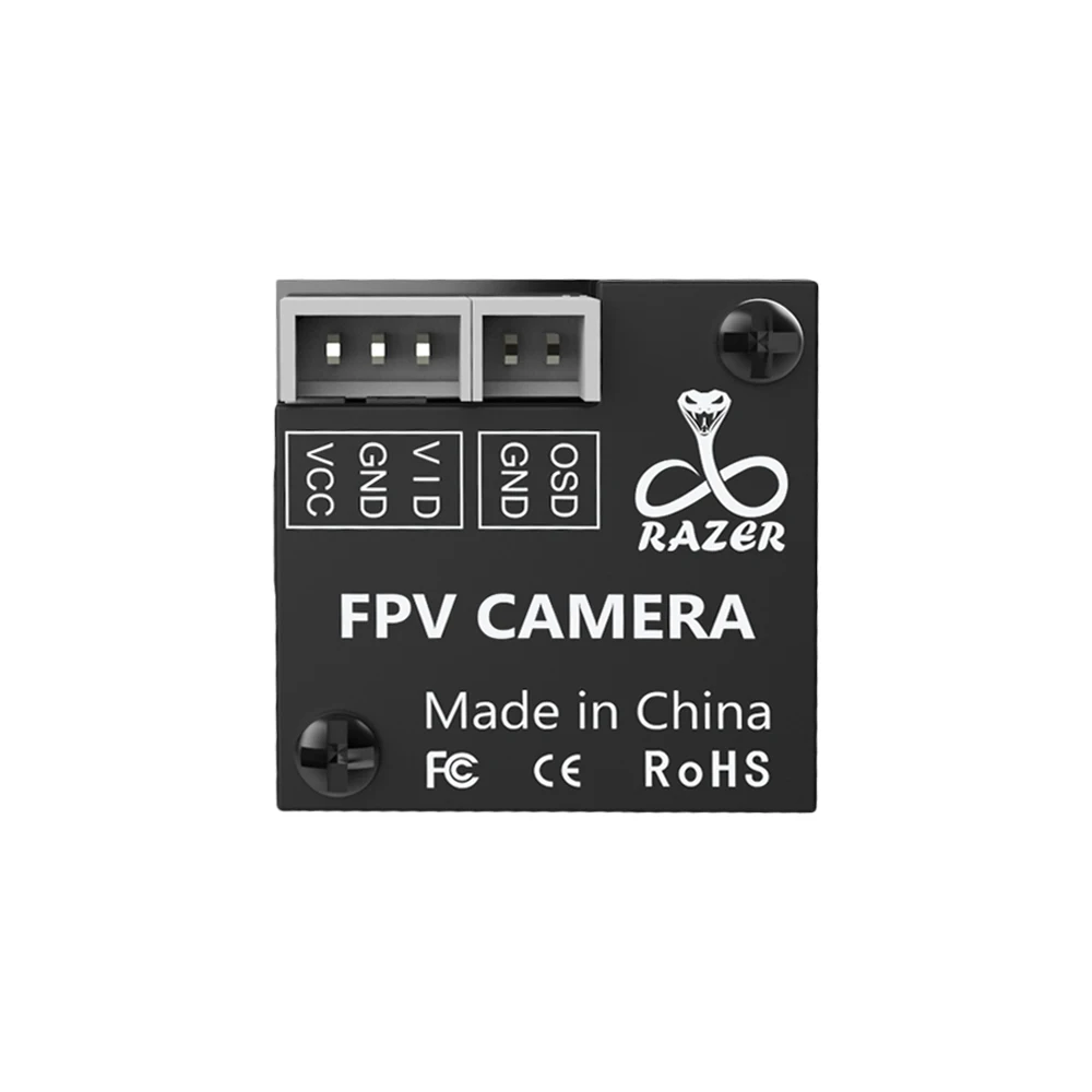 Камера Foxeer Razer Micro 1 8mm M8 1200TVL PAL/NTSC 4ɳ 16ɹ FPV с OSD 4 5-25 в CMOS для моделей гоночных