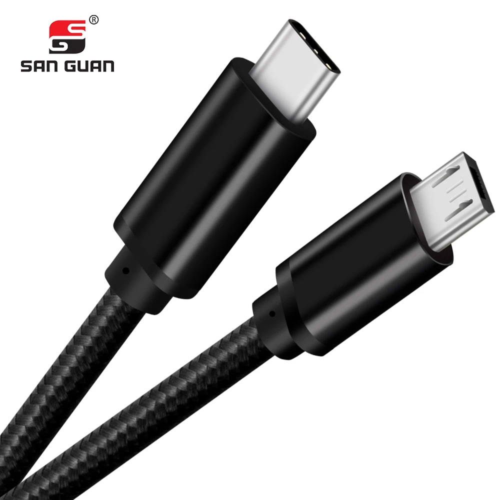 Фото Качественный нейлоновый кабель Micro USB 1 м 3 А высокопроизводительный для быстрой Качественный нейлоновый кабель Micro USB 1 м 3 А высокопроизводительный для быстрой