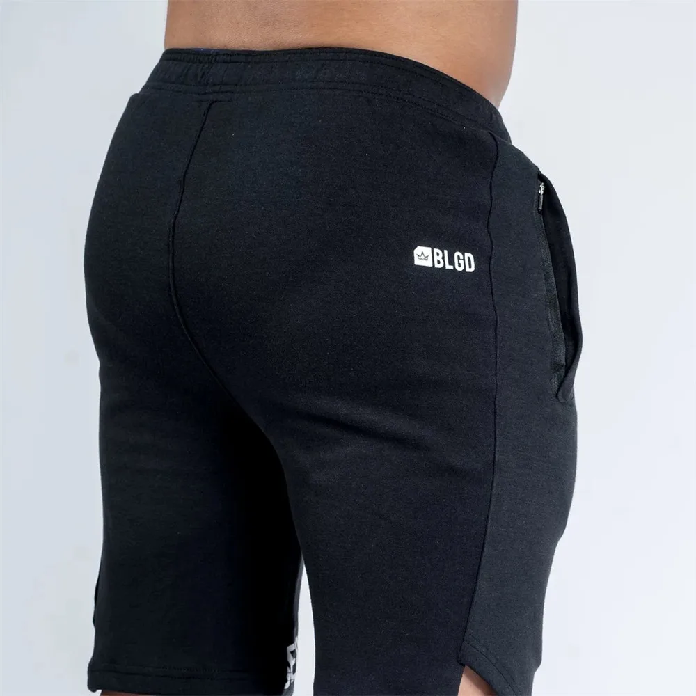 Шорты мужские спортивные повседневные хлопковые короткие штаны для фитнеса и