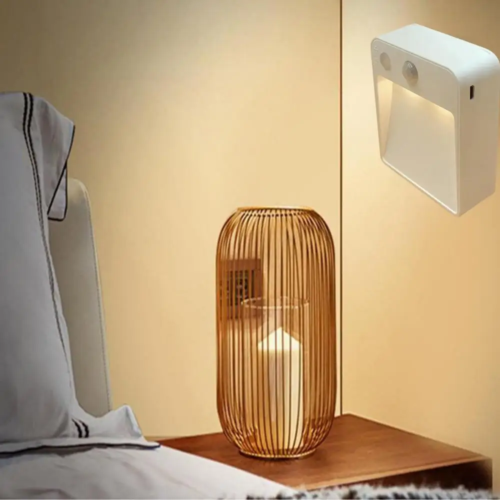 Светодиодный ночник PIR инфракрасный датчик движения Сенсор свет для Кухня