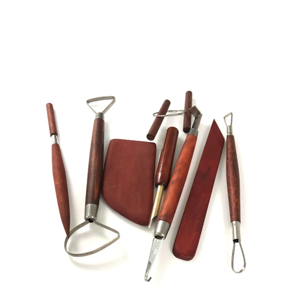 Инструменты для лепки глины высококачественная керамика красное дерево
