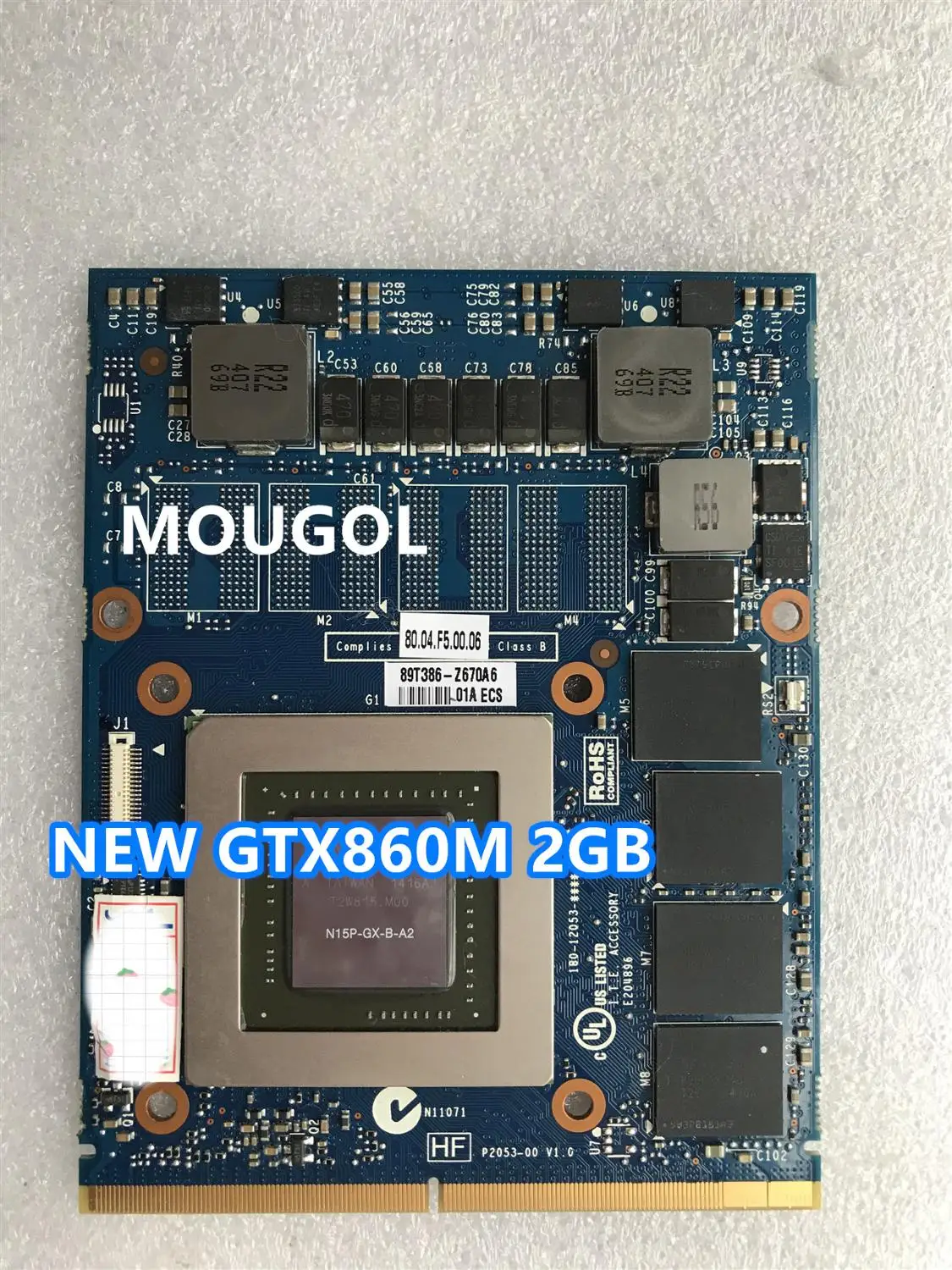 HOT GTX860M GTX 860M N14E-GE-B-A1 Vga карта для IMAC A1312 A1311 Del l Alienware M18X M17X R3 R4 R5 R6 видеокарта ноутбука