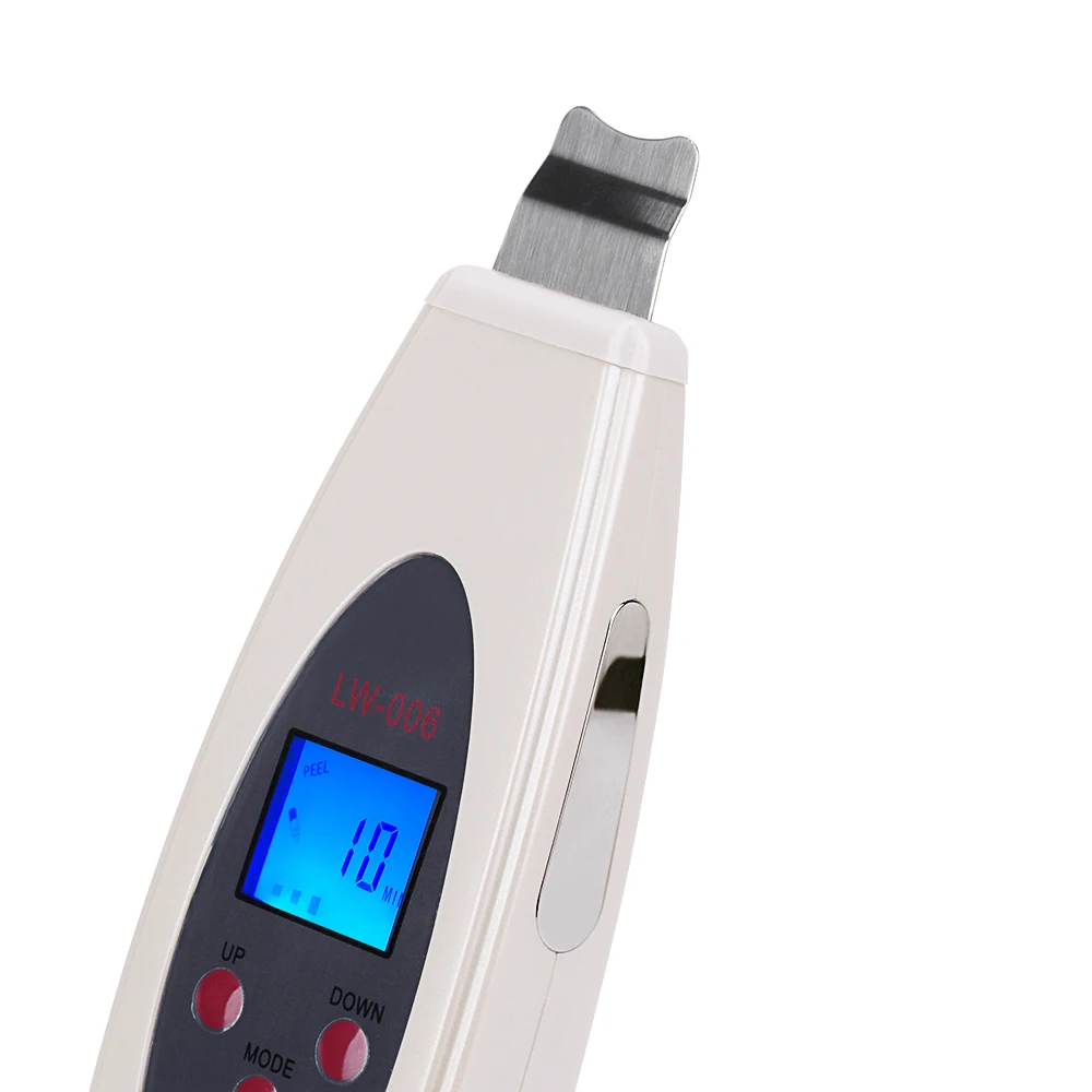 

Wholesale Hand Hold Ultrasonic Face Cleaner/ Microcurrent Ultrasonic Skin Scrubber